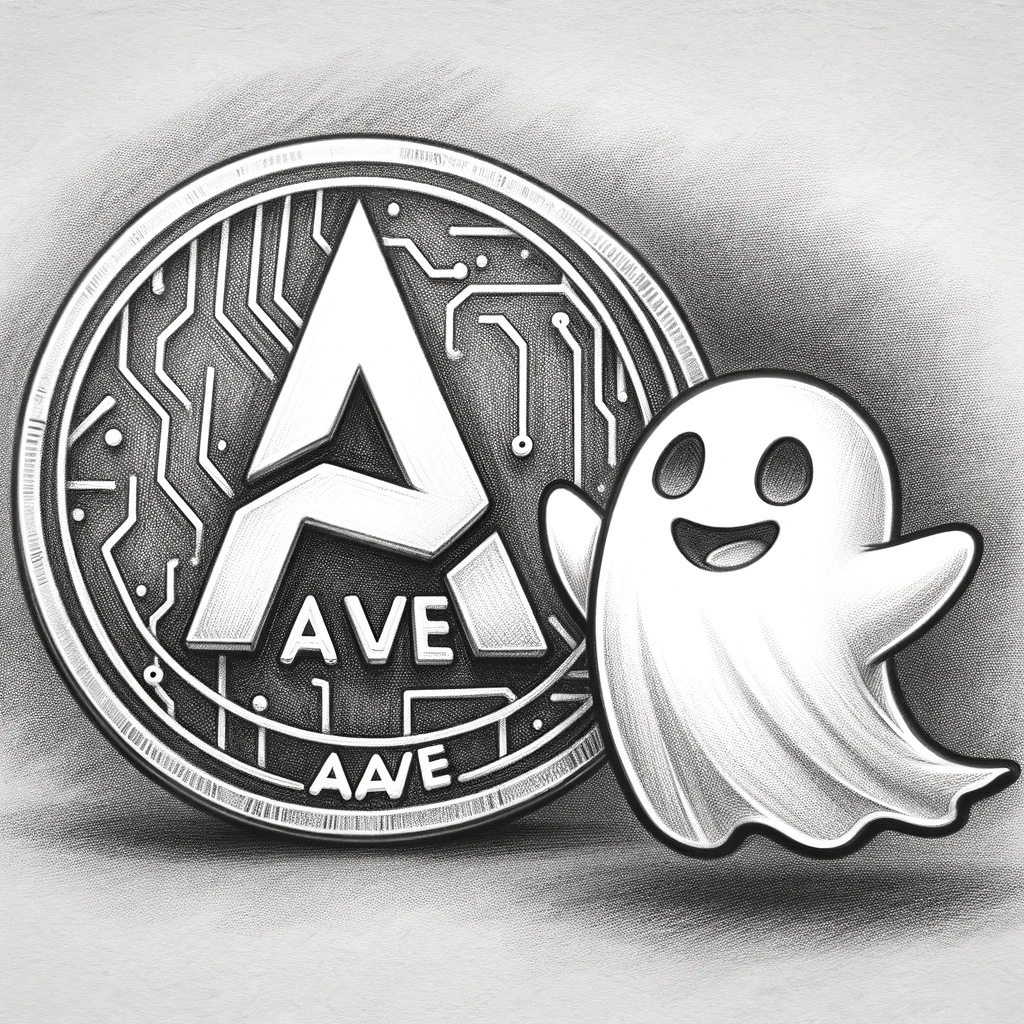 AAVE cryptocurrency logo
