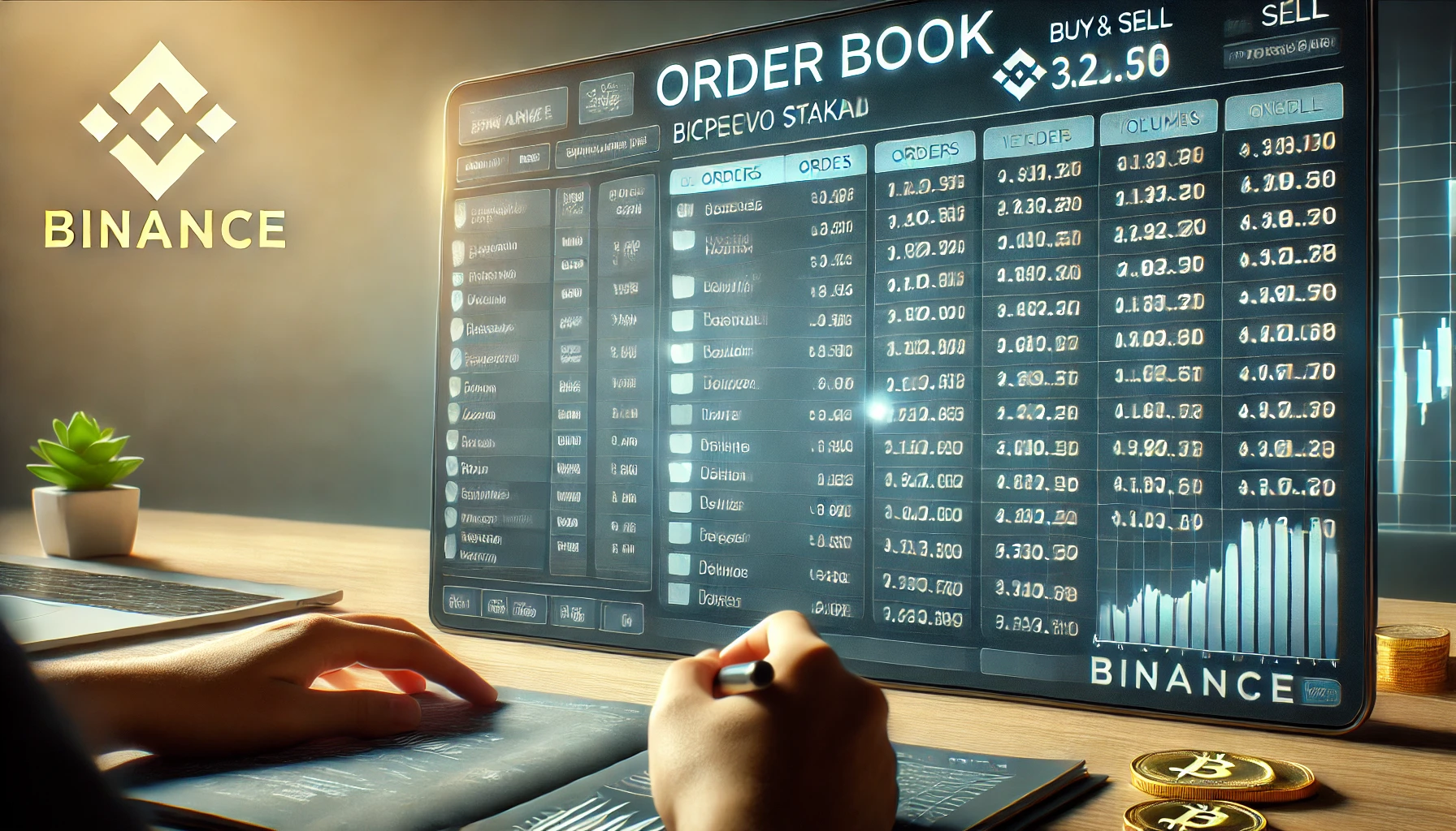Как использовать биржевой стакан на Binance для анализа рынка