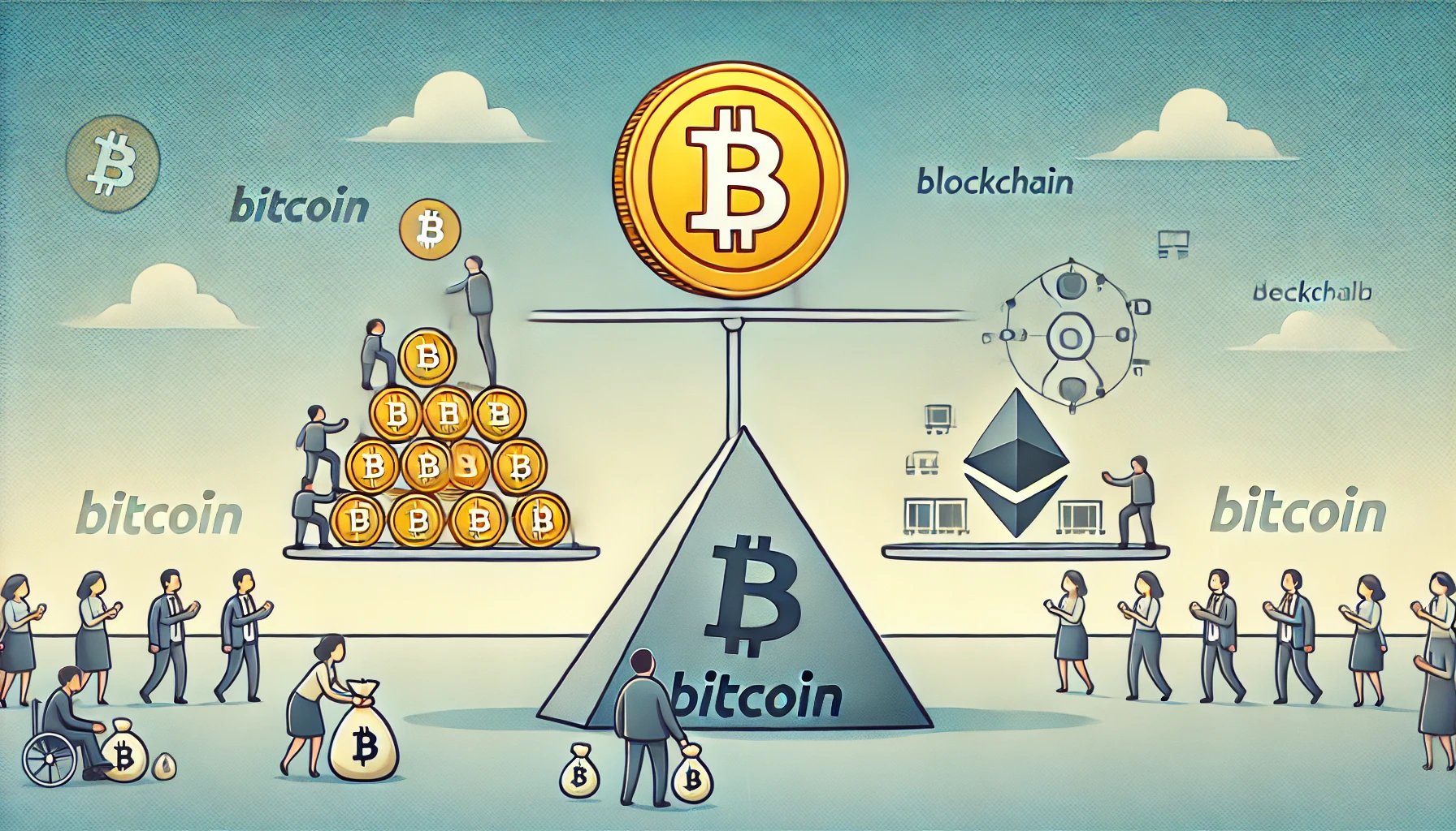 Биткоин — пирамида или децентрализованная сеть? Разбираем факты