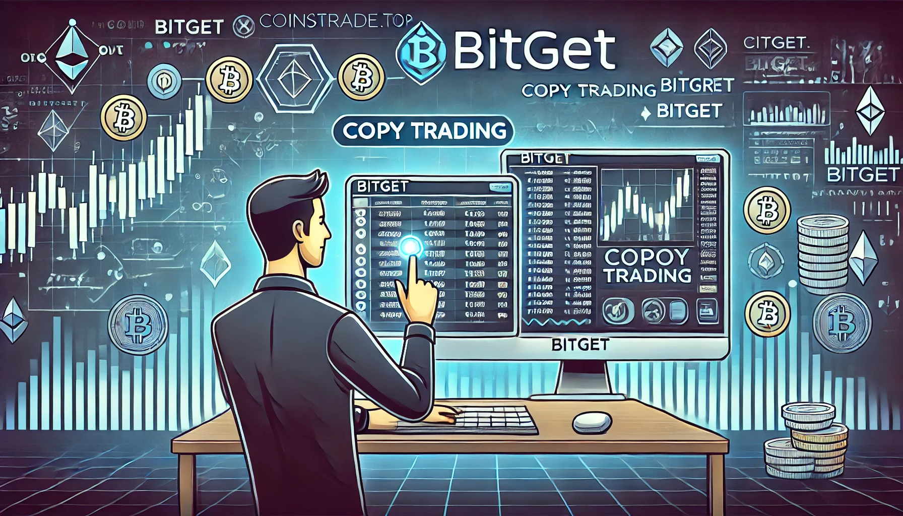 Bitget копитрейдинг: как зарабатывать, копируя сделки трейдеров