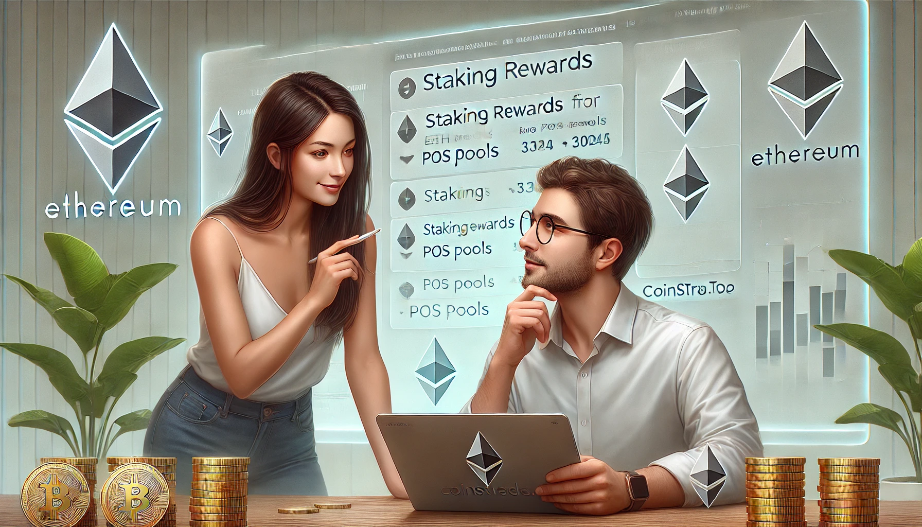 Как начать стейкинг Ethereum (ETH) в 2024 году: советы и платформы