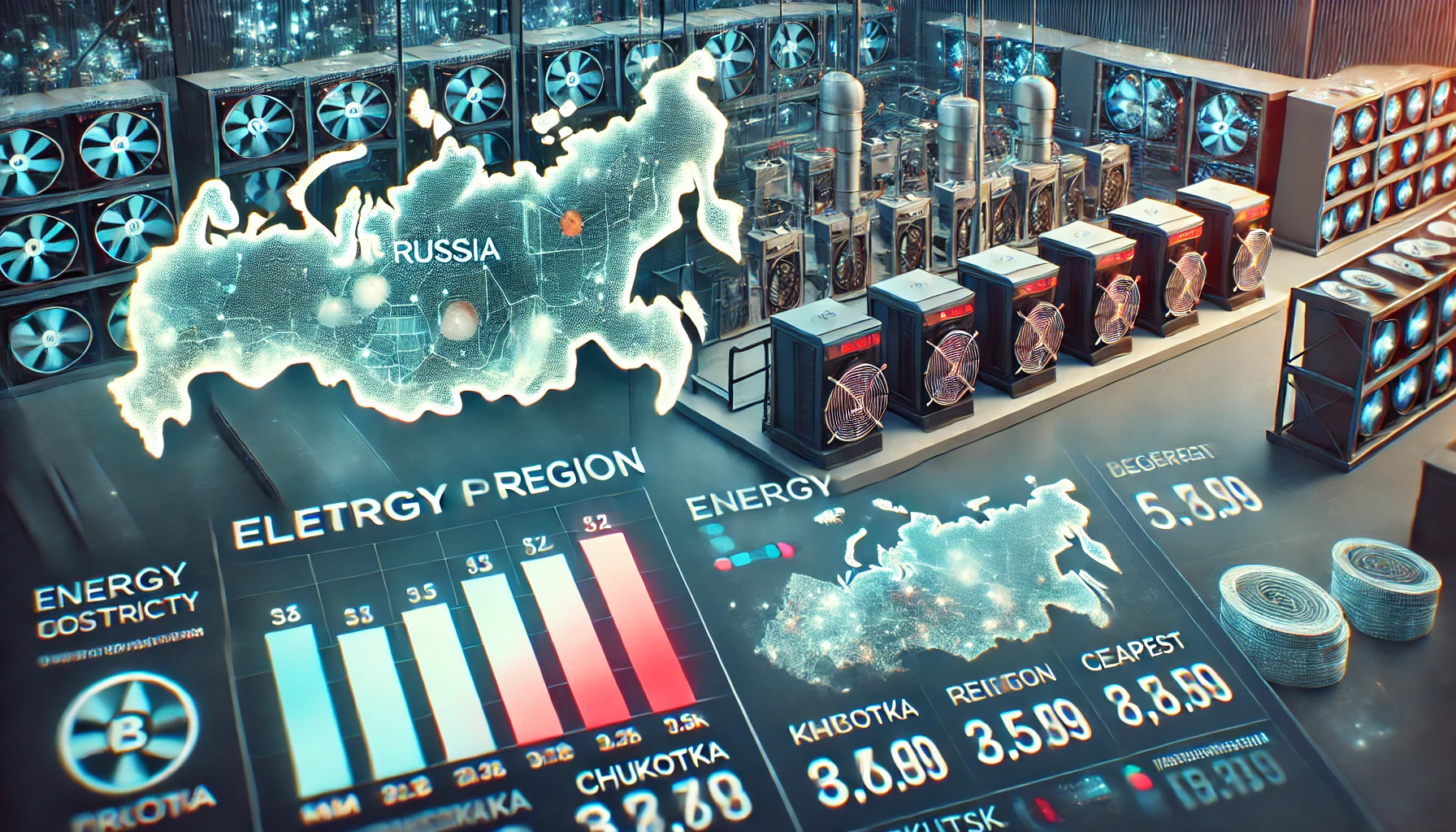 Где в России самая дешёвая и дорогая электроэнергия: советы для майнеров