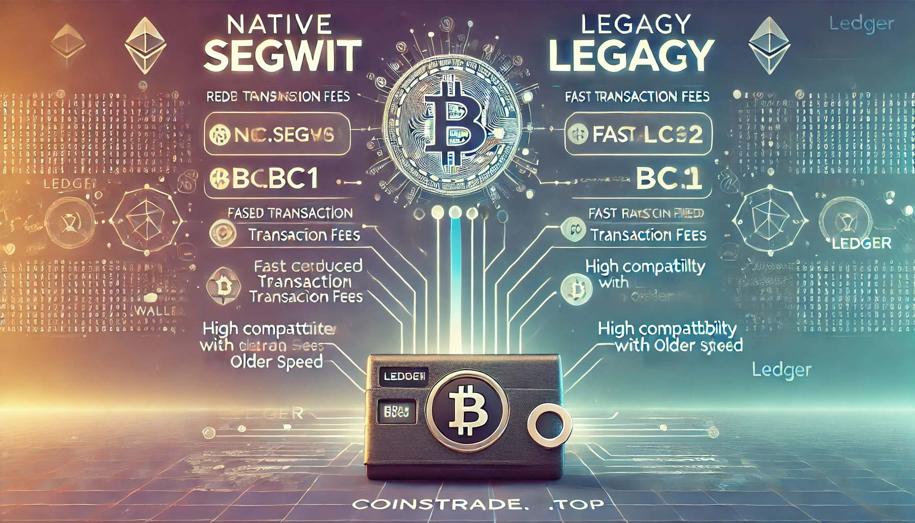 Какой адрес выбрать на Ledger: Native Segwit или Legacy?