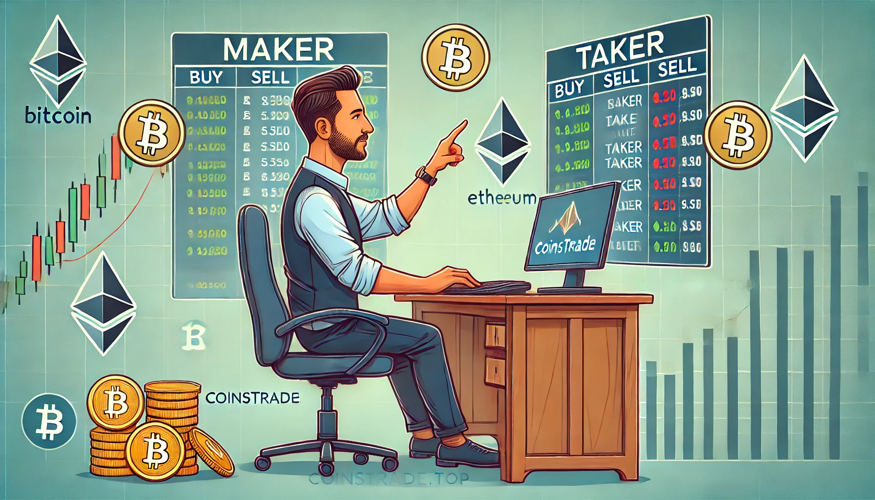 Как мейкеры и тейкеры влияют на ликвидность и комиссии на криптобиржах