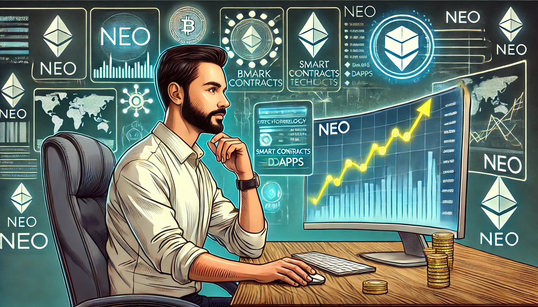 NEO: как изменится цена криптовалюты и перспективы блокчейна в 2025 году