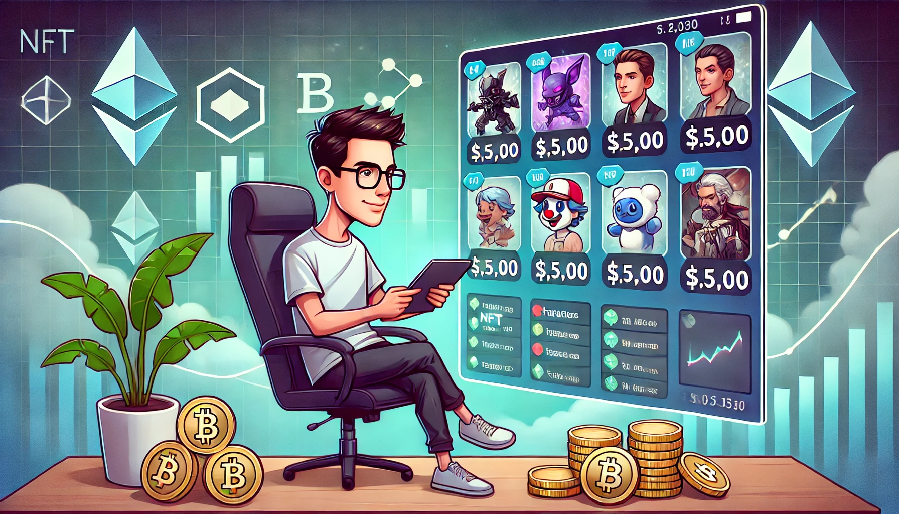 Как заработать на NFT играх: топ-игры и советы для новичков