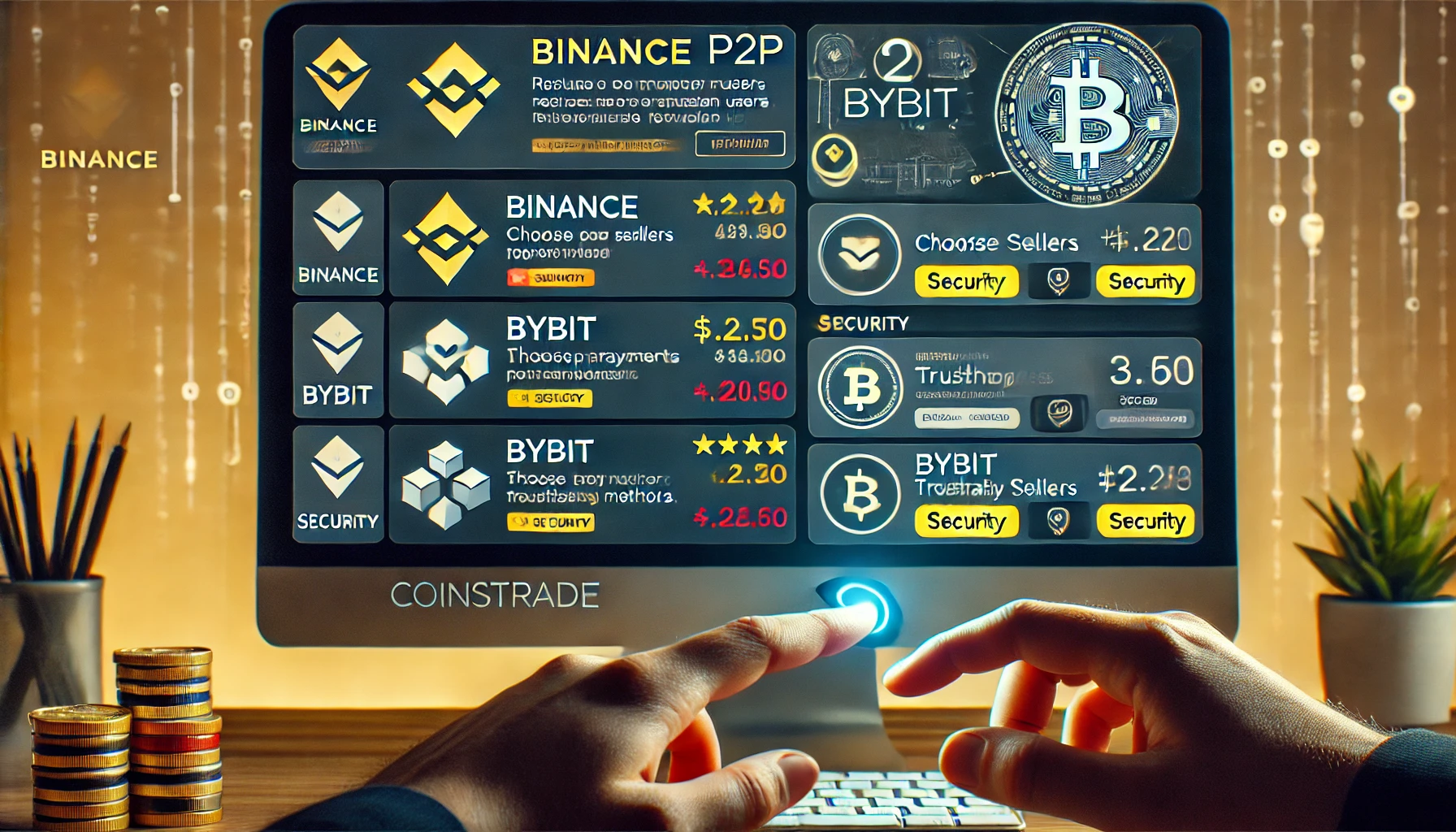 P2P-торговля на Binance и Bybit: как безопасно покупать криптовалюту