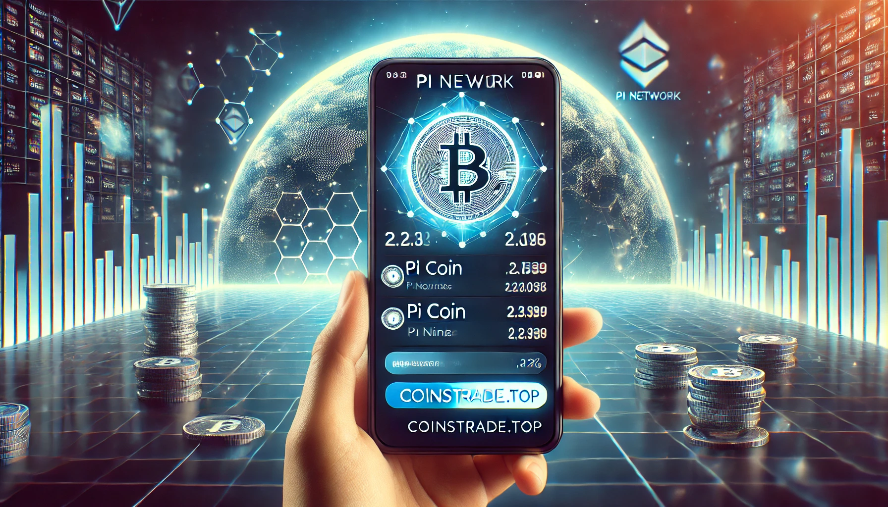 Pi Network: майнинг монет PI и их продажа — последние новости