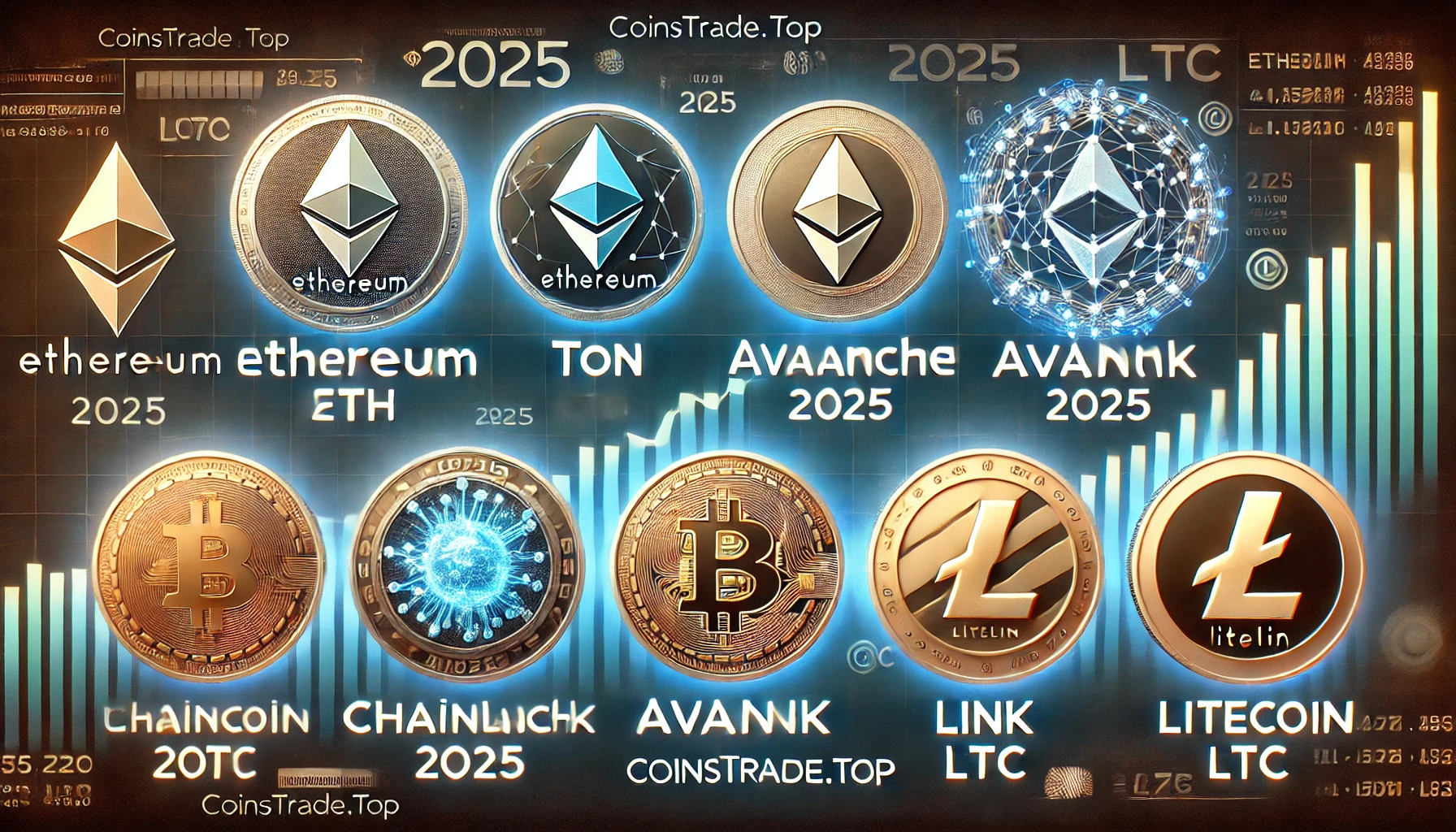 Топ альткоинов 2025: прогнозы и перспективные криптовалюты для инвестиций