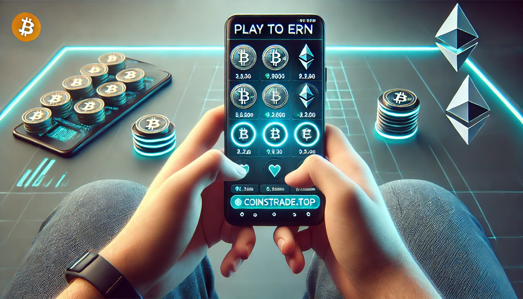 Топ Play to Earn игр на Android для заработка криптовалюты без вложений