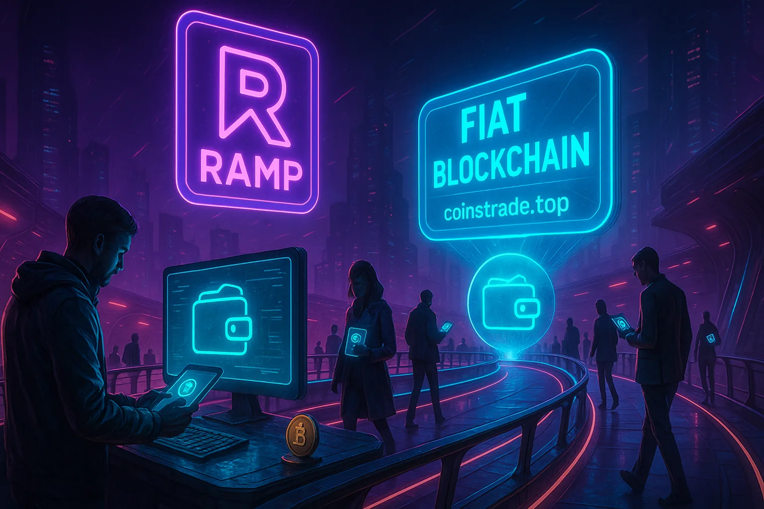 RAMP — это мост между фиатом и криптовалютами. Быстрый обмен, интеграция в кошельки и приложения, глобальная доступность