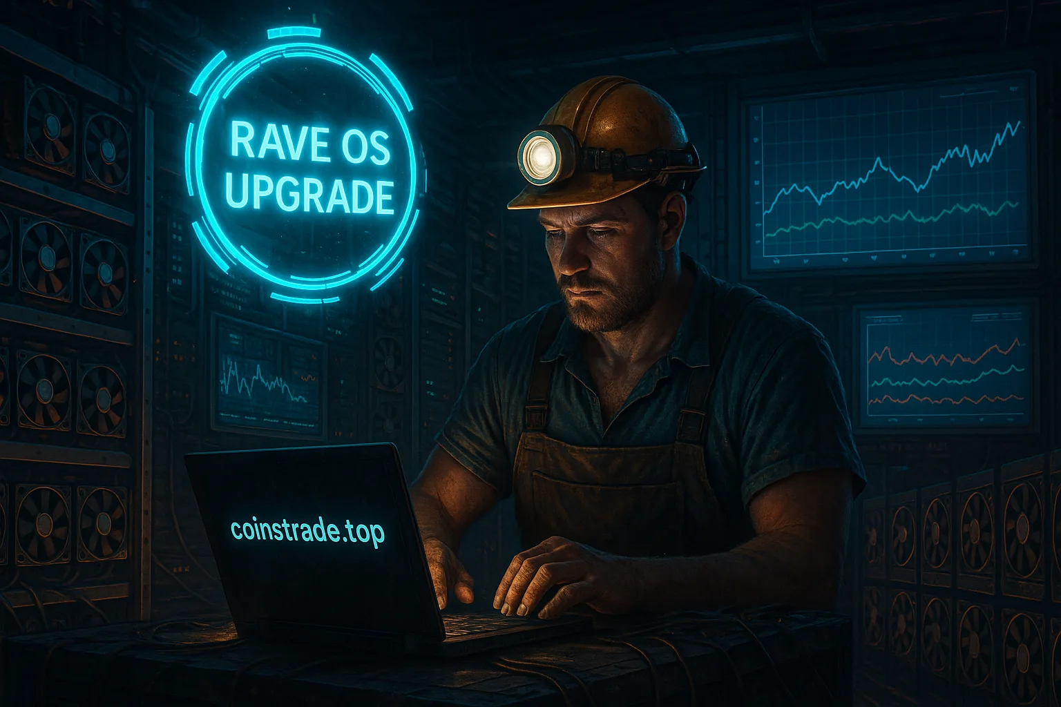 Rave OS получила обновление с новыми командами и настройками. Повышена стабильность, добавлена поддержка свежих версий майнеров и GPU