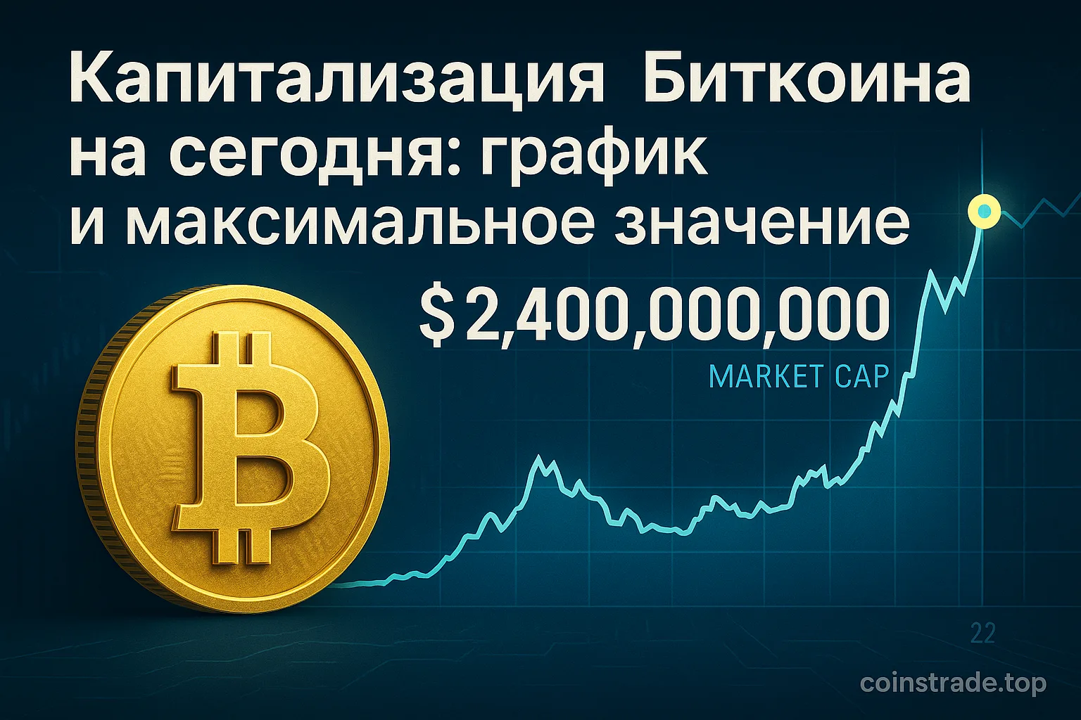 Узнайте актуальную капитализацию биткоина, его исторический максимум и как читать график рыночной стоимости