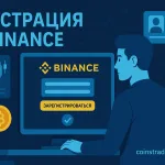 регистрация на бинансе