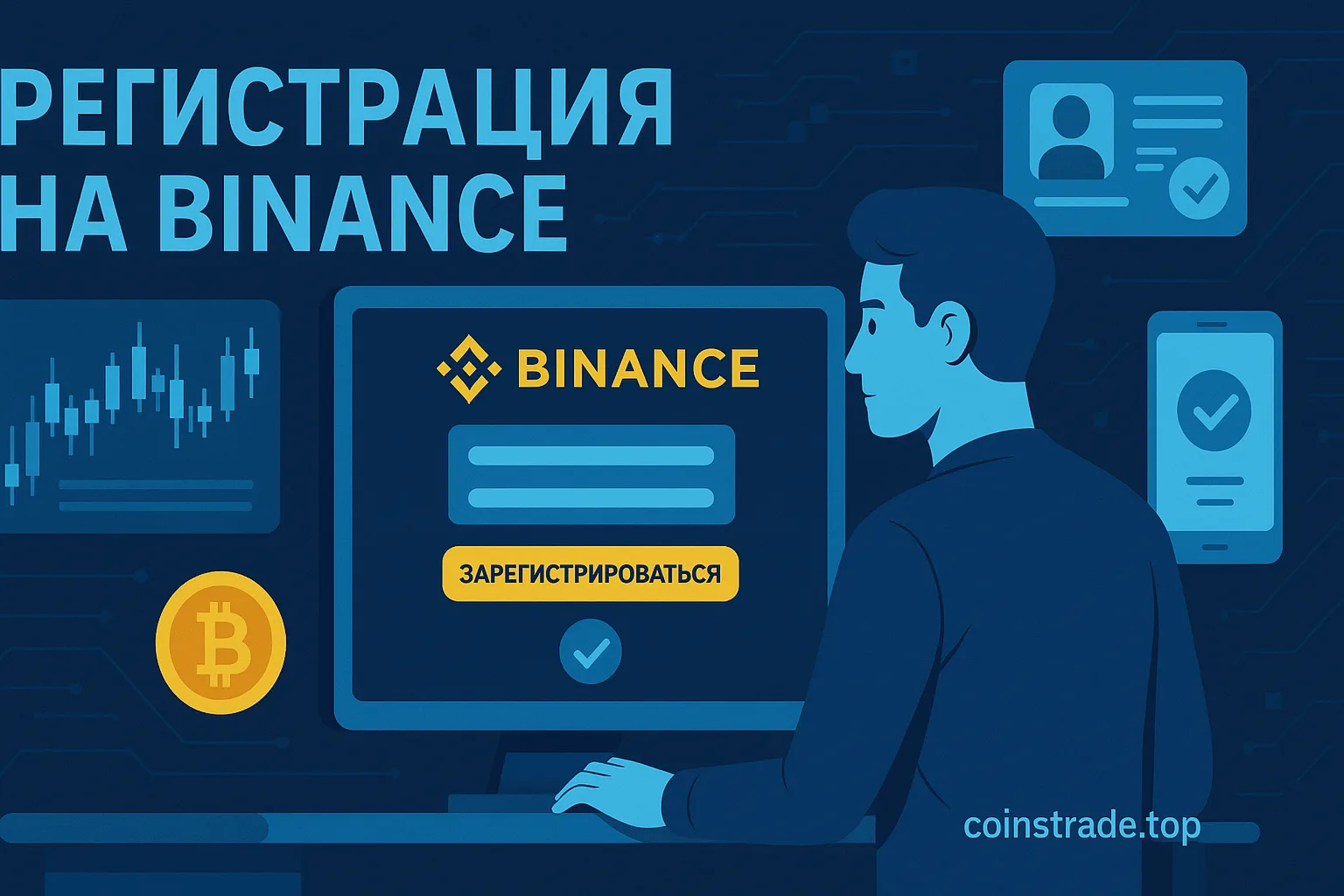 регистрация на бинансе