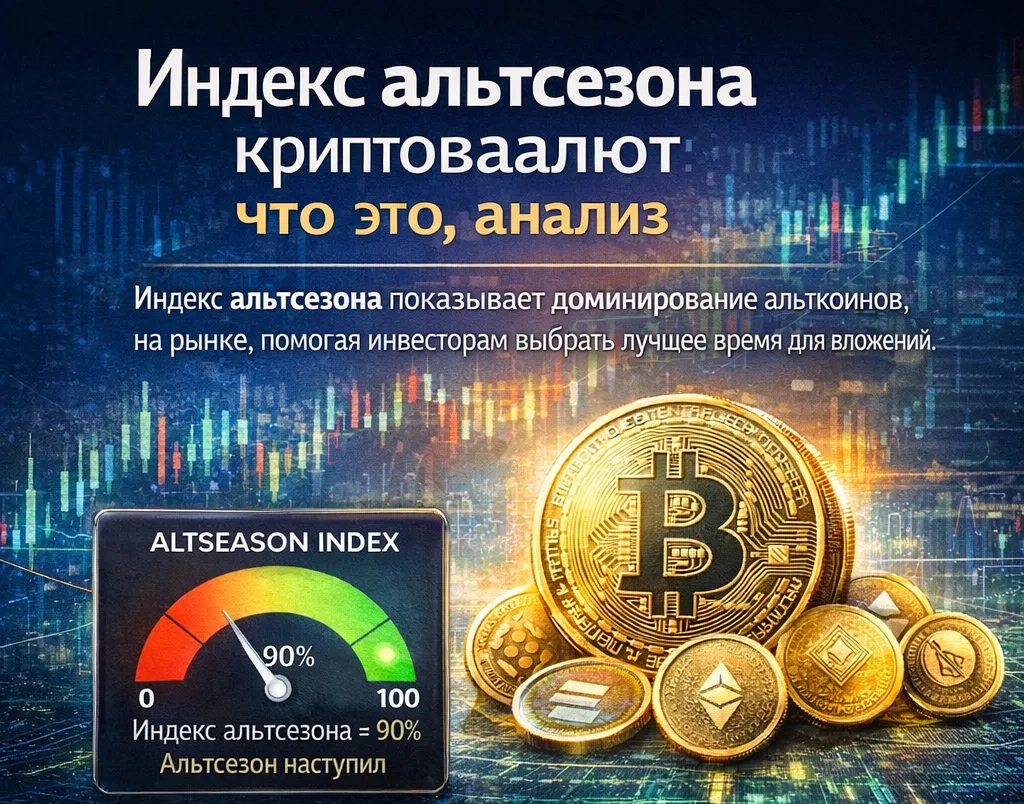 Что такое индекс альтсезона, методики BlockchainCenter/CMC, пороги 25–75 и как применять в стратегии и риск-менеджменте.