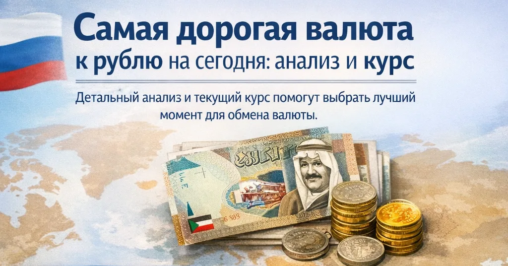 Топ-10 самых дорогих валют к рублю, как читать курсы и считать реальную стоимость обмена с учётом спреда и комиссий.